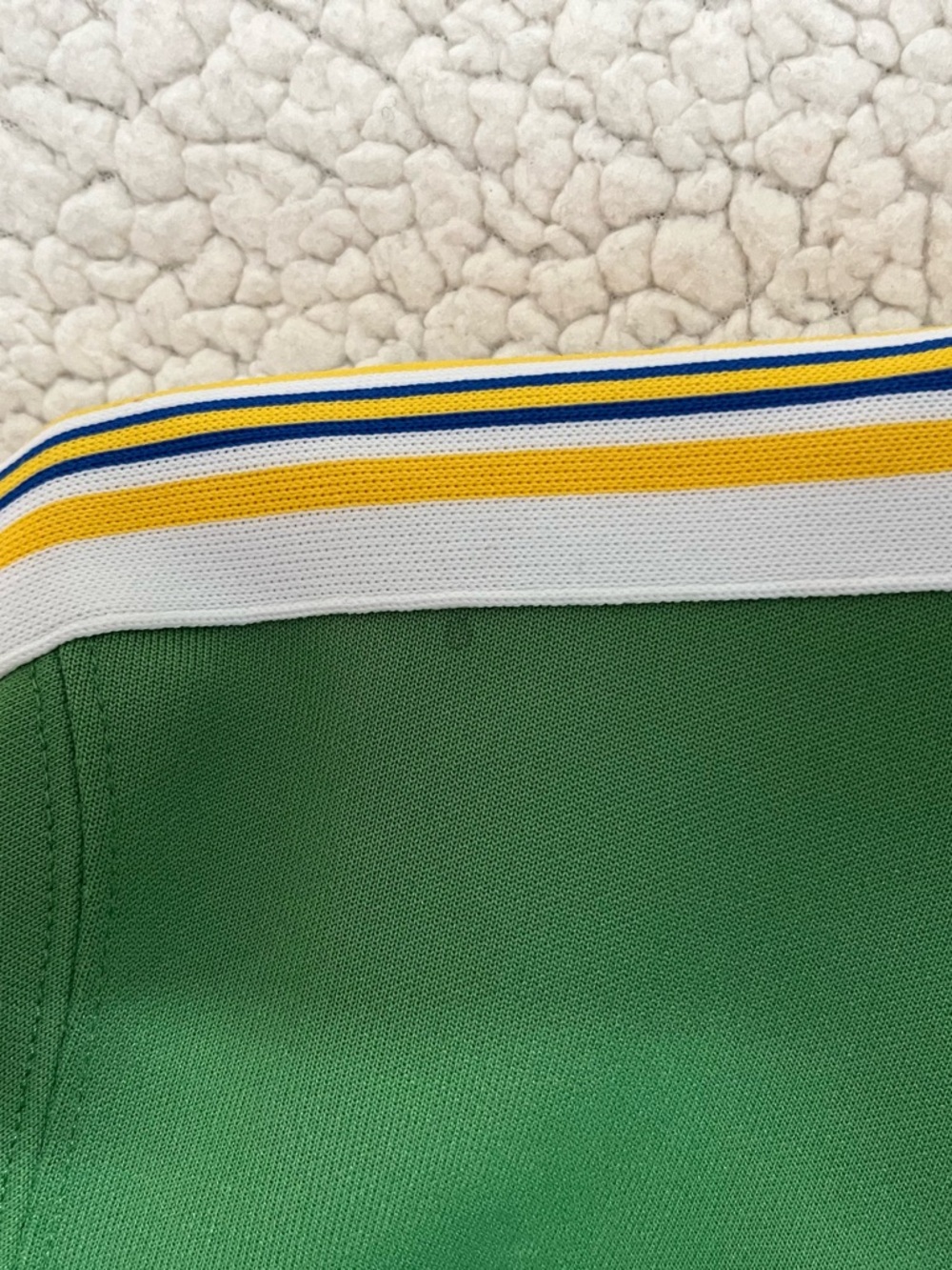 Vintage The North Face Green Kilimanjaro Track Jacket with Yellow Accents - Picture 6 of 11